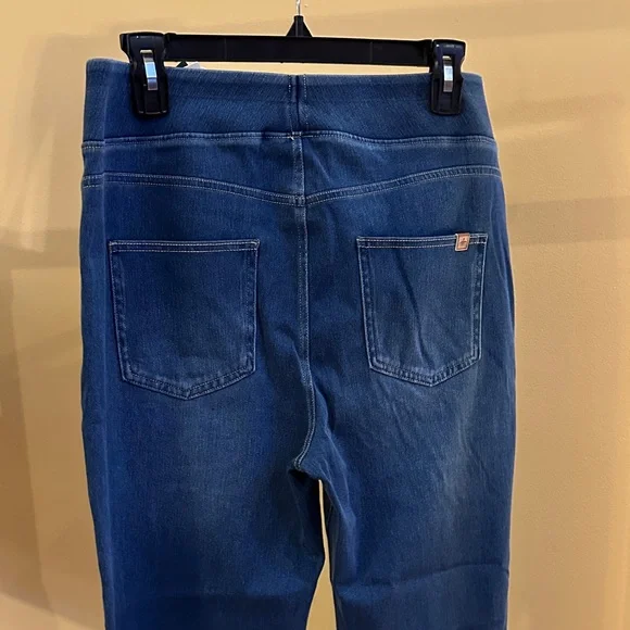 Halara Flex High Waisted Pockets Washed Casual Bootcut Jeans - Picture 2 of 4